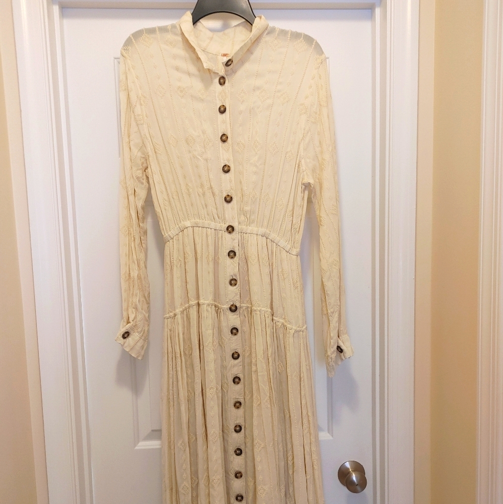Free People button down dress